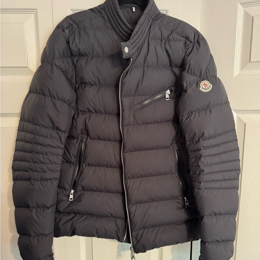 Moncler Charcoal Puffer Jacket
